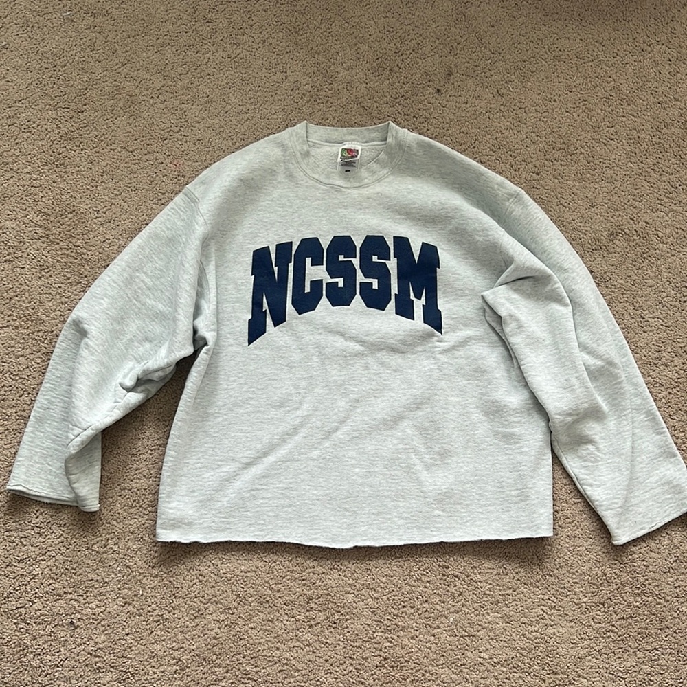 Gray vintage crewneck